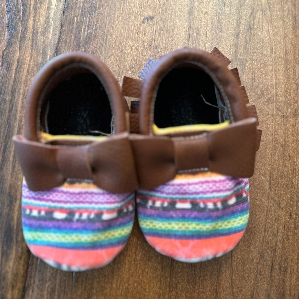 Baby Shoes - southwest pattern